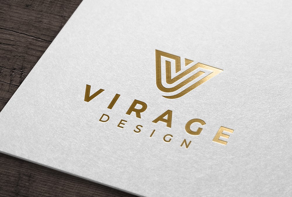 15882070 gold foill stamping logo mockup on white card (1)