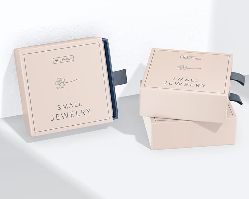 small jewelry paper boxes